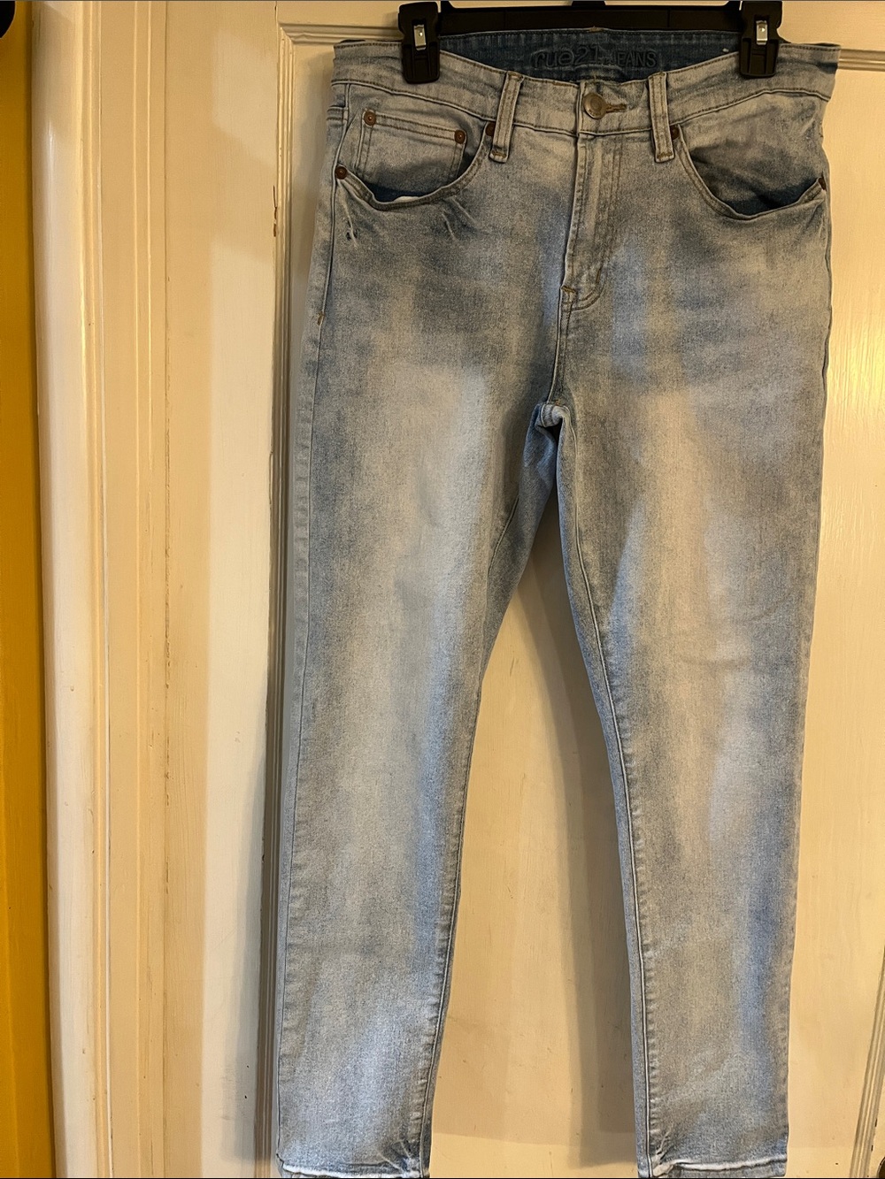 Rue21 Light Blue Skinny Men’s Jeans 32/30
